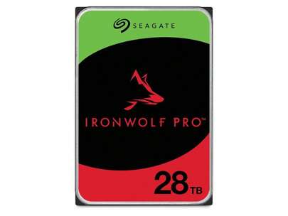 Seagate IronWolf Pro ST28000NT000 28TB 7200 RPM 512MB Cache SATA 6.0Gb/S 3.5" Internal Hard Drive