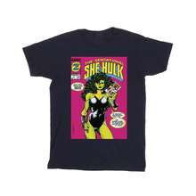 Marvel Mens SheHulk: Attorney At Law Snd Chance TShirt (Navy Blue) - Blau - Übersicht 2