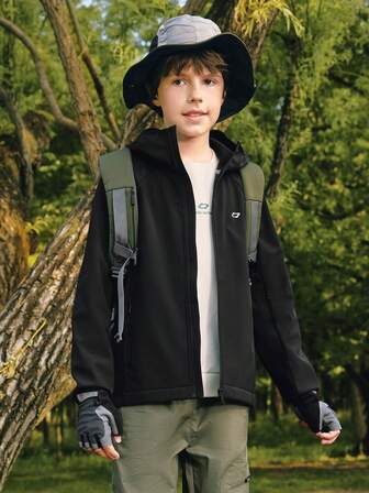 Balabala Chaqueta para niños 2025 Otoño - Abrigo exterior de polar resistente al agua