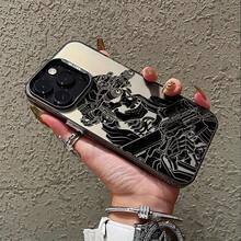 Die beliebte FOG Handyhülle ist für iPhone-Modelle 16, 15, 14, 13, 12, 11 Pro Max, X, XR, XS Max, 8 und 7 Plus, mit einer matten, sturzsicheren Rückseite. - Silber - Übersicht 6