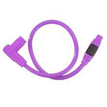 High-Performance Iridium Spark Plug Cables For Motorcycles - Durable, Heat-Resistant Rubber With Metal Clips, Fit For Dirt Bikes, ATVs, Scooters & Mopeds, Motorcycle Accessories, Vibrant Color Options, Heatresistant Rubber