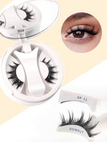 StrongMag 睫毛膏：持久不脱妆，轻松打造迷人妆容 - 自然纖長款 - 查看 1