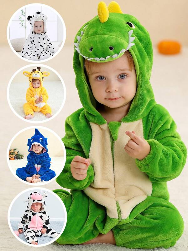 MICHLEY MICHLEY 1pc Baby Sleeping Bag,Long Sleeve And Foot Sleeping Bag,Comfortable And Cute Autumn Winter Polyester Pajamas,Green Tyrannosaurs/Snow Leopard/Small Scalper/Giraffe Cartoon Child Sleeping Bag,Baby Cosplay Romper,Suitable For 1-3T Boys And Girls Baby Products,Suitable For Bedroom,Living Room,Outdoor Love Valentine