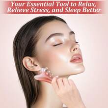 4-In-1 Massage Comb With Gua Sha Tool, Pink Gua Sha Facial Tools, Scalp Massager For Head Neck Face Eye Body Care With Gift Bag For Family And Friends