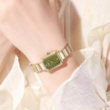 Reloj de pulsera de lujo con forma de diamante, regalo para mujeres