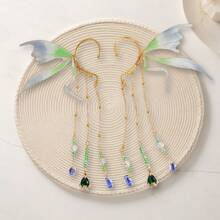 Elf Fairy Ear Cuffs With Tassel No Piercing Earrings Cosplay Accessories For Women And Young Girls - 彩色 - 查看 4