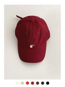 1 Piece Soft Crown Minimalist Snapback Cap, Unisex Casual Outdoor Sun Hat, Small Face, Spring/Summer - Multicolor - View 10