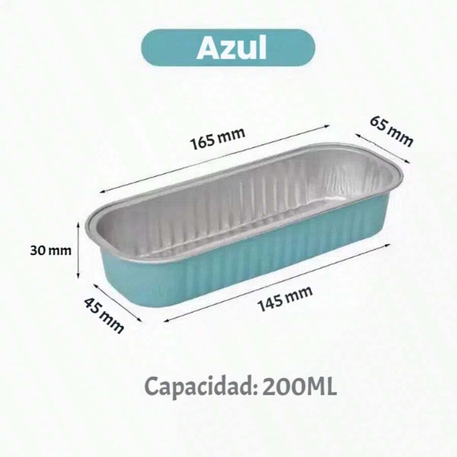 ANTSAY Disposable Food Containers - Blue - View 1