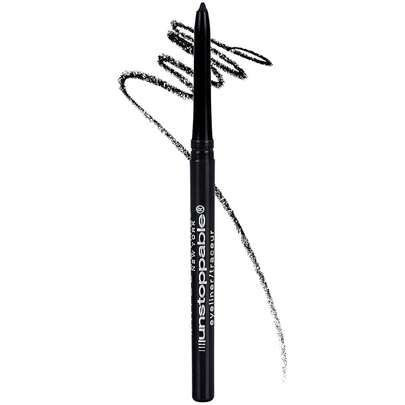Maybelline Maybelline Unstoppable Waterproof Mechanical Black Eyeliner Pencil, Easy To Apply, Smooth Glide, Up To 24 Hour Wear, Onyx, Pack Of 2