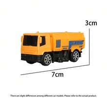 Hasbro ​Alloy Construction Vehicles 8-Pack - Fire Truck, Ambulance, Tanker & CocaCola Stickers, 3-Inch Mini Cars Gift Set For Kids Ages 3+​​