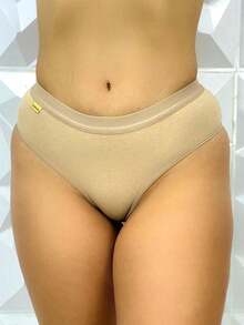 Kit 5 Premium Cotton Panties High Waist Comfortable Everyday Cheap Lingerie - Nhiều màu - Xem 2