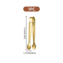 1/6/12/24pcs Sugar Tongs,Stainless Steel Food/Sugar Tongs,Kitchen Cooking Clip,Candy Dessert Clip,Stainless Steel Ice Tongs,Stainless Steel Small Tongs, Serving Tongs, Suitable For Salads, Desserts, Sandwiches, BBQ, Cookie,Fruits, Sugar,Appetizers, Tea And Coffee Parties, Bars,Gatherings,Ideal For Halloween, Christmas, Thanksgiving, Harvest Festival, Autumn Decorations,Christmas Gifts