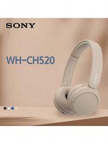 Sony WH-CH520 Wireless Bluetooth Headphones: Lightweight And Comfortable To Wear, Digital Sound Enhancement Engine, Clear Sound Quality, And Versatile Retro Colors - Beige - View 4