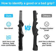 2PCS Durable Right Hand Golf Swing Training Grip Aid Standard Teaching Trainer For Enhanced Performance US Stock - màu đen - Xem 5