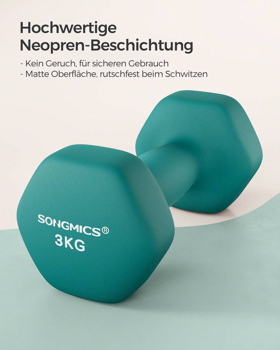 Dumbbell - Blaugrün - View 1