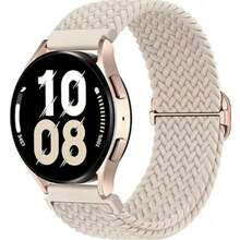 2025 New Adjustable Elastic Nylon Watch Band 20mm 22mm Compatible With Samsung GT3/Buds Woven Watch Strap