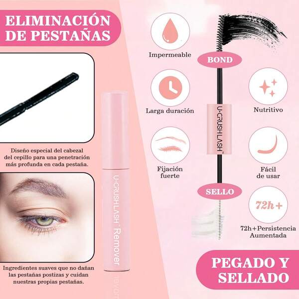 Kit De Extensión De Pestañas DIY Todo En 1, Mezcla 30D 40D Con Unión Y Sellado De Pestañas De Sujeción Fuerte, herramienta para quitar pestañas, Pinzas De Pestañas En Racimo