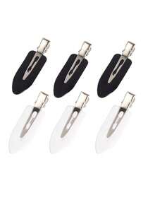 16pcs Simple & Fashionable Unbreakable Hair Clips (Alligator Hair Clips) For Women's Hair Pins, Suitable For Parties & Daily Wear & Shopping & Gifts For Girls/Girlfriends/Female/New Year Casual Claw Clips Hair Claws Hair Barrettes, School Stuff, College, Hair Accessories, Head Accessories - Black and White - View 7