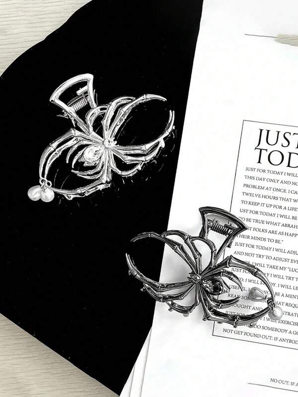 1 pièce Pince à cheveux en forme de patte d'araignée, pince à cheveux en métal de grande taille pour chignon, accessoire de cheveux de style minimaliste, automne, cheveux, accessoires pour cheveux, accessoires pour femmes, voyage, accessoires, accessoires pour femmes, outils pour cheveux, articles pour cheveux, articles, accessoires de beauté, cadeaux, voyage, cadeaux pour femmes, articles pour cheveux, articles de remplissage de bas