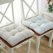 1 pernă de podea moale, îngroșată - Pernă de șezut extra groasă, cu culori pastelate - Covoraș rotund sau pătrat pentru scaune de birou, meditație, yoga, sufragerie - Umplutură din fibră, lavabilă la mașină - Ideal pentru acasă, birou, tatami - Utilizare în tot sezonul - Compatibilă cu scaunele japoneze de podea - Pernă pentru podea și scaune, Pernă pentru șezut de podea, Pernă pentru șezut de podea