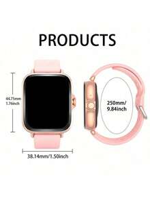 Neue Smartwatch für Kinder, Anrufe beantworten, Nachrichten, Schrittzähler Sport Datum Alarm, Wettervorhersage individuell einstellbares Zifferblatt, Weihnachtsgeschenke für Kinder.