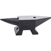 Cast Iron Anvil, 22 Lbs/10kg Single Horn Anvil, With Large Countertop And Stable Base, High Hardness Rugged Round Horn Anvil Blacksmith, For Shaping, Bending - Black - View 8
