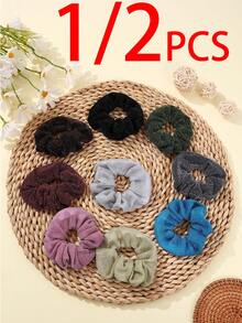 1-20 Pcs Velvet Hair Scrunchies With Hidden Pockets, Multifunctional Hair Accessory Bags, Portable Money Hider And Organizer, Back To School Essentials, Storage Bags, Other Storage, Multifunctional Storage Bags, Travel Accessories And Supplies, Key Holders, Zipper Hair Scrunchies, Non-Waterproof Travel Essentials Travel School Back To School School Supplies
