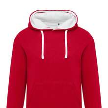 SG Originals Mens Contrast Hoodie (Red/) - Red - View 2