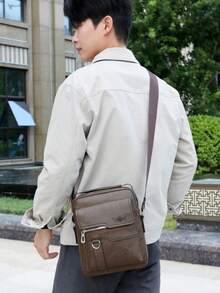 Men's Waterproof Multi-Function Messenger Shoulder Bag - 隨機顏色 - 查看 2