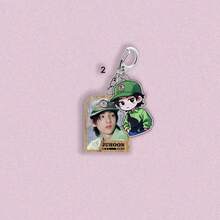 CORTI/S Cartoon Keychain Merchandise Pendant, Anqian Gao, JAMES Zhao Yufan, Johoon Yeon Seong-Hyeon Bag Keychain