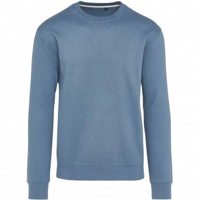 SG Unisex Adult Ringspun Cotton Tagless Sweatshirt (Steel Blue)