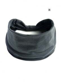 1 pieza Diadema elástica ancha de punto para mujeres, adecuada para decoración del peinado diario, turbante, diadema deportiva, artículos escolares, universidad, diademas para mujeres, pañuelos, accesorios para el cabello de invierno, elegante