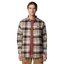 Columbia Pitchstone Heavyweight Flannel II Long Sleeve Shirt - Men's |  | Men Outdoor Hoodies & Sweatshirts - Thuốc lá Chạng Vạng Ombre - Xem 1