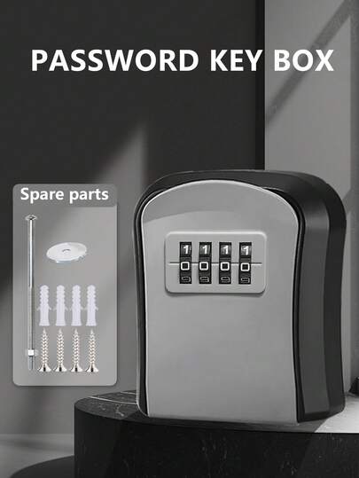 Small Code Key Box A Safe For Small Items Change Your Password At Will The Password Box Can Be Fixed To The Door And Valuable Items Can Be Stored In The Password Box