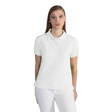 SG Ladies Cotton Short Sleeve Polo Shirt (White) - White - View 1