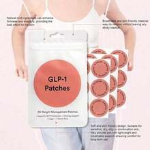 GLP-1 Patches By Kind Patches Unisex,Firming Skin Care Women,GLP 1 Patch Body Care Mild All Skin (1 Pack - 30 Count)