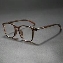 经典简约裸框无度数眼镜，日常办公无度数眼镜 WM86015 - 彩色 - 查看 16