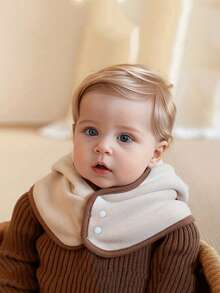 Integrated Knitted Hat For Baby Scarves In Autumn And Winter, Warm Ear Ion Hat For Boy And Girl, Suitable For Babies From 6 To 24 Months Old