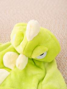 1pc Cute Dinosaur Fleece Four-Legged Pet Clothes, Warm Flannel Thickened Dog/Cat Apparel For Winter