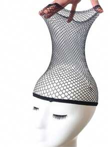 Breathable Elastic Wig Cap, Lightweight And Comfortable, Suitable For Daily Wear - Black - View 6