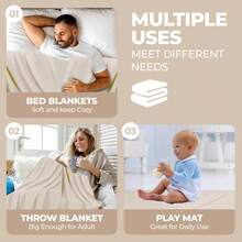 Jena Cotton Textured  Woven Blanket, Throw, Sage