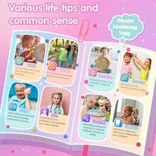 2,8 Zoll Kinder Telefon Spielzeug mit Einhorn Silikonhülle, stoßfestes Design, lustige Lernspiele & Musikplayer, kreatives Geschenk für Kinder, Weihnachten Halloween Geburtstag Geschenk für Kinder