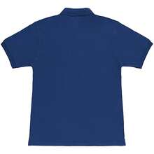 Mens RingSpun Cotton Short Sleeve Polo Shirt (Navy Blue) - Blue - View 2