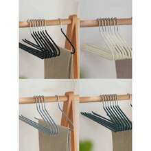 5/10 Pieces Metal Goose Shape Trousers Rack, Non-Slip Clothes Organizer Rack For Wardrobe Room Decor Home Decor Bedroom Decor Room Decor Decoration Decor Storage Organizer Spring Minimalist Summer Tops.Distributed On Saudi National Day