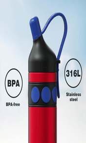 Sidagar 24 Oz Sports Tumbler, Stainless Steel Vacuum Water Bottle Insulated Iced Travel Coffee Cup Double Wall Flask (Burgundy) - MàuA - Xem 2