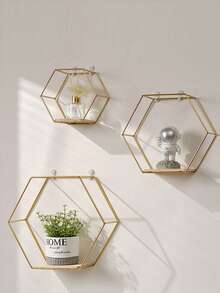 1 buc suport de afișare din fier pentru agățat de perete, ornamente decorative de perete pentru decorarea artei de perete a camerei de zi.