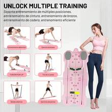 Kit de Abdominales y Plancha 6 en 1, Equipo para Ejercicio en Casa, Entrenador de Core y Abdomen Rosa Pálido - Rosa - Ver 4