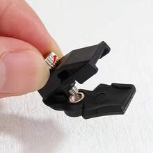 6/10/20pcs Universal Zipper Repair Kit - Easy To Install Seamless Replacement Zipper Pulls, Suitable For Jackets, Luggage, Backpacks, Boots - Durable Black Zipper Pulls - Multicolor - View 4