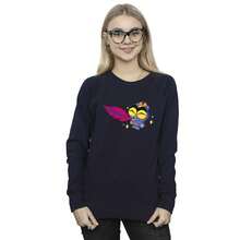 Disney Womens/Ladies Big Hero 6 Baymax Fred Fired Up Sweatshirt (Navy Blue) - Blue - View 3