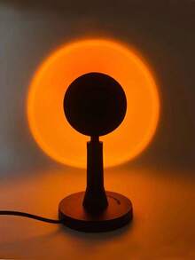 1 pieza Luz de atardecer LED, decoración ambiente - Amarillo - Ver 2